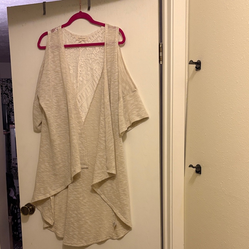 Elegant Cream Women's Sweater